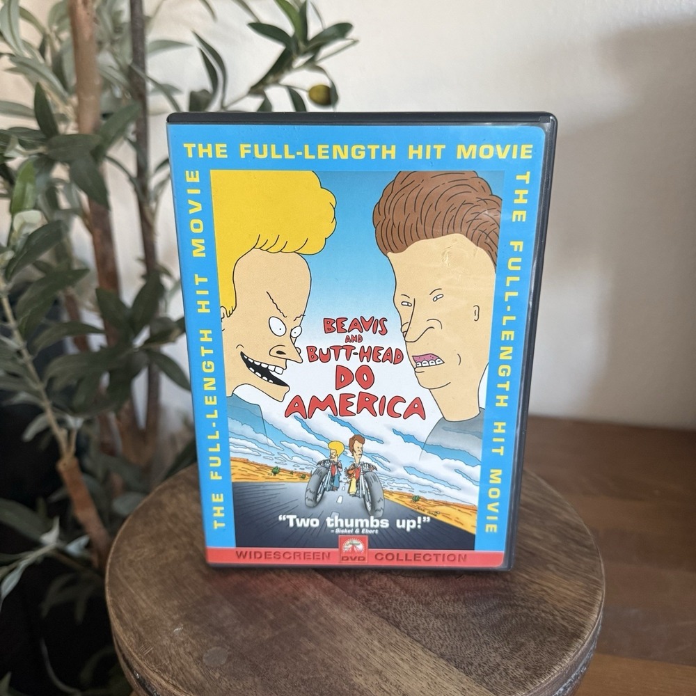 Beavis and Butt-Head Do America DVD Widescreen Mike Judge MTV Movie Paramount